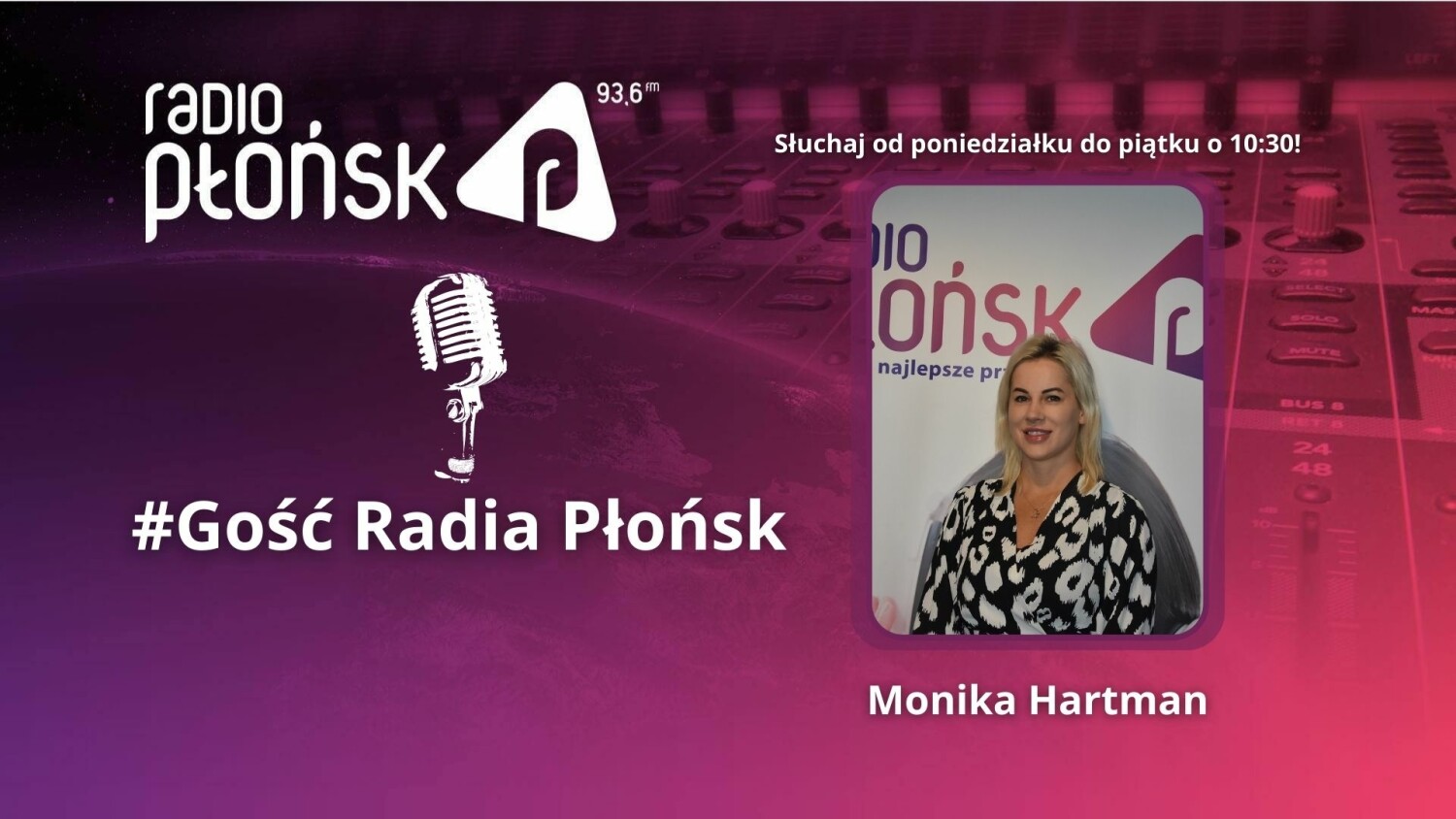 GOŚĆ Radia Płońsk - Monika Hartman