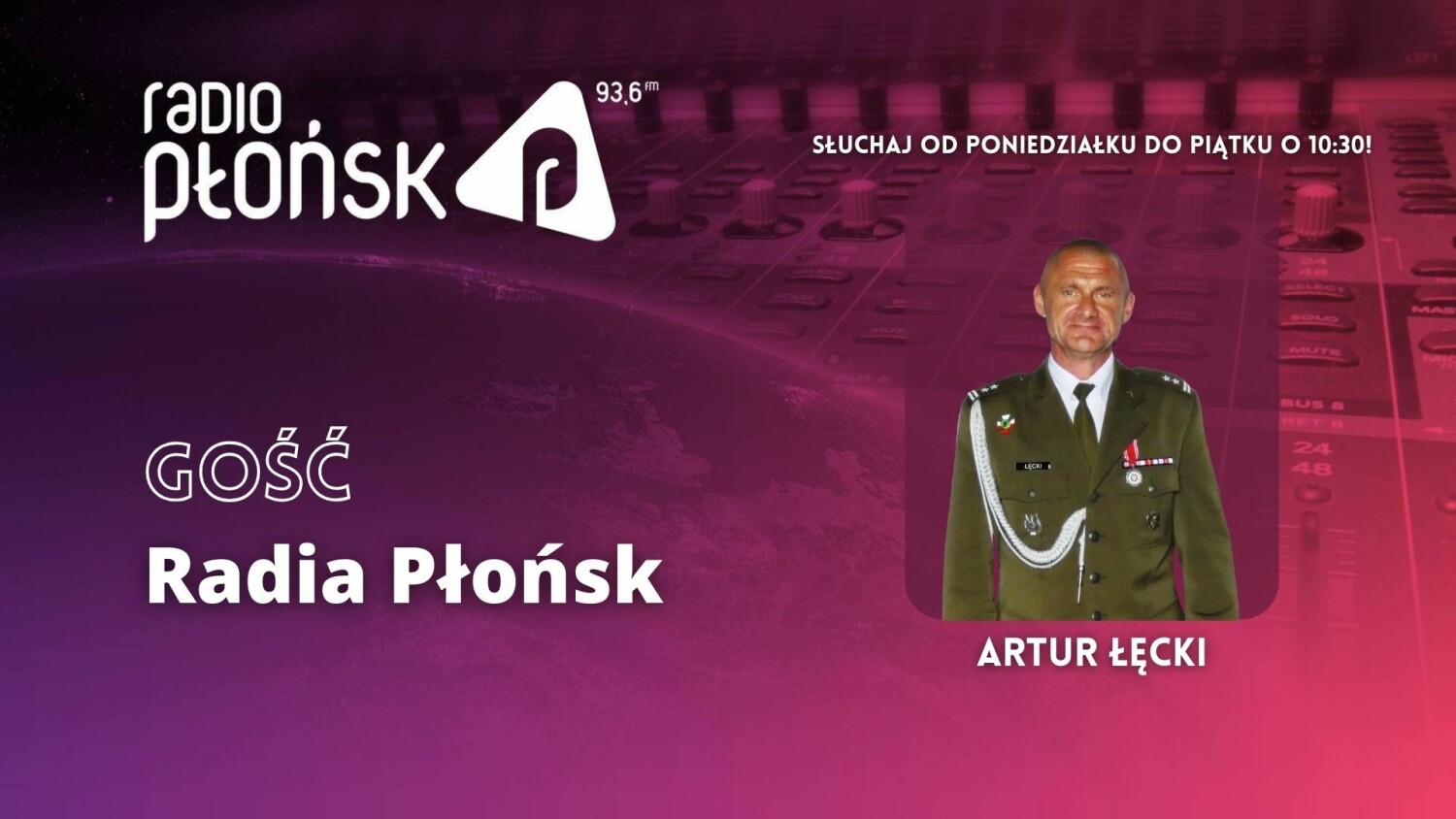 GOŚĆ Radia Płońsk – Artur Łęcki