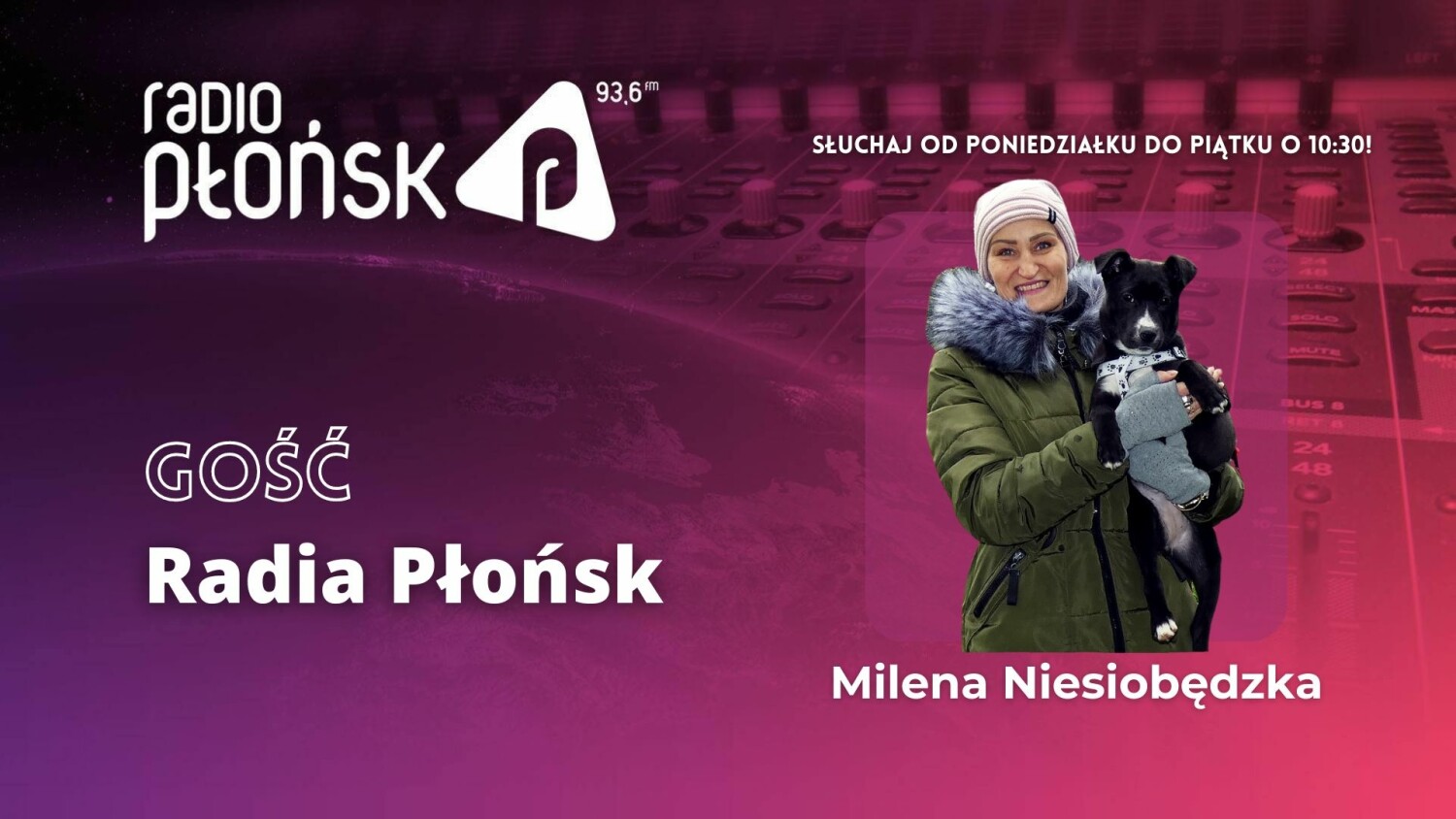 Gość Radia PŁOŃSK - Milena Niesiobędzka