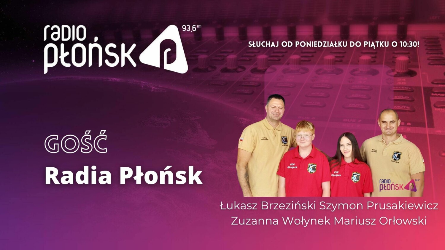 Gość Radia PŁOŃSK - OSP Glinojeck