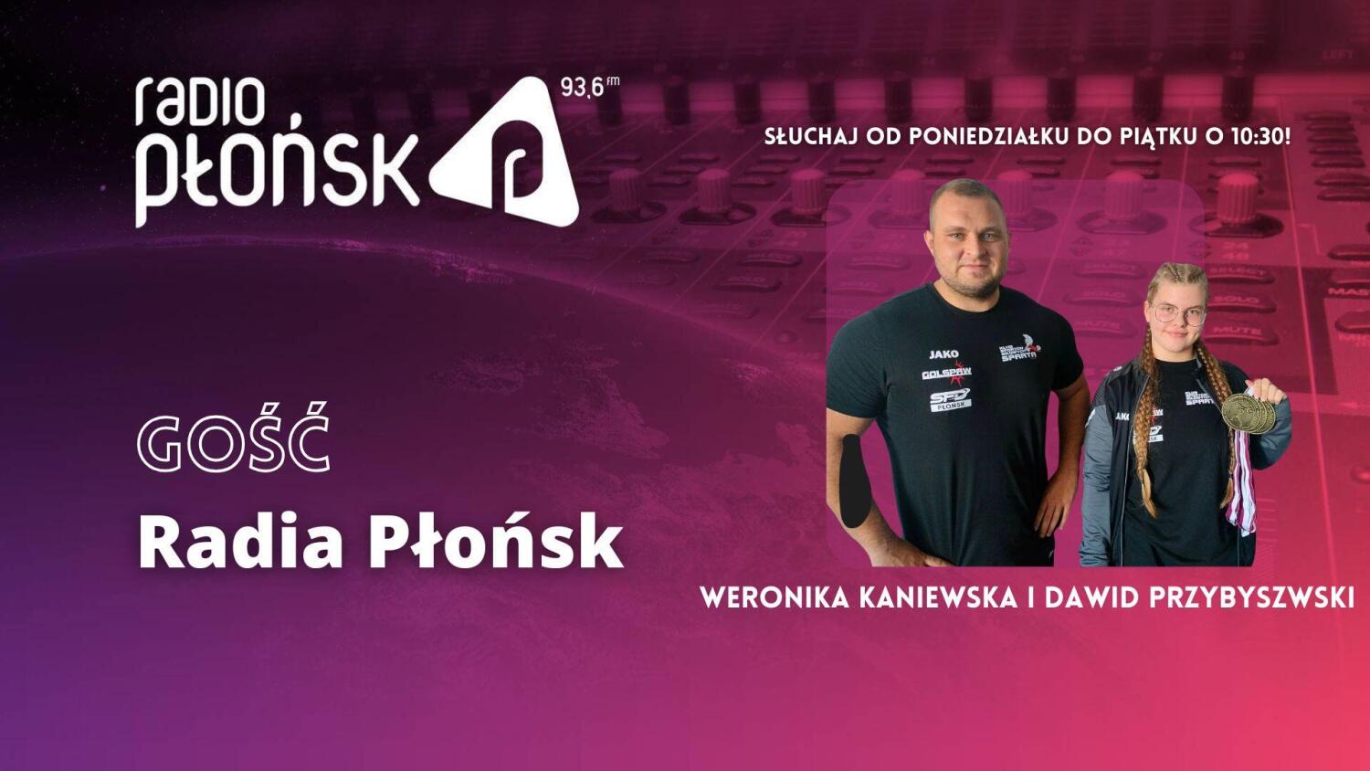 GOŚĆ Radia Płońsk – Weronika Kaniewska i Dawid Przybyszewski.mp3